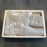 PRISTINE BABY ヤク裏毛スウェットのセットアップギフト